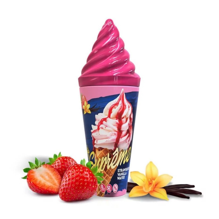 Strawberry Vanilla - Supreme - E-Cone - 50ml ar.